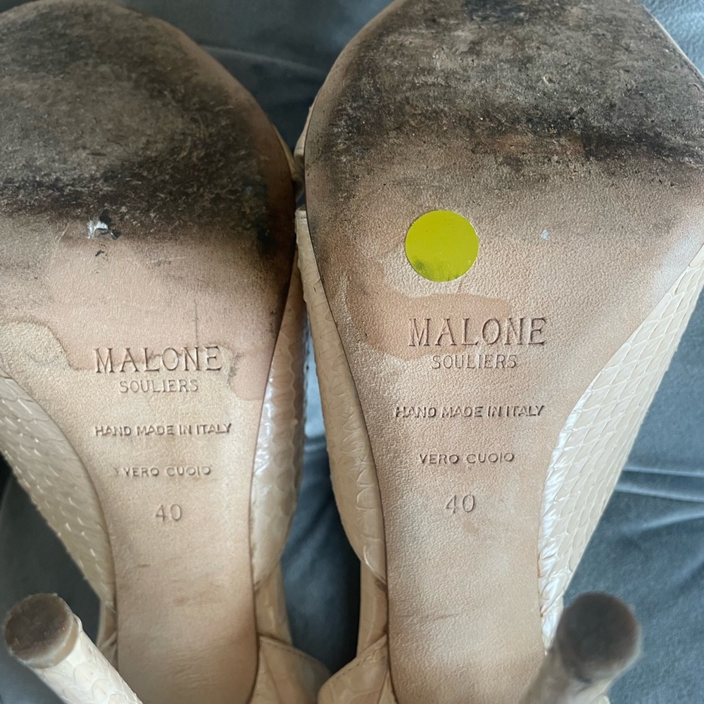Malone Souliers, size 40, excellent condition worn twice, extraheel tap included - Picture 3 of 7